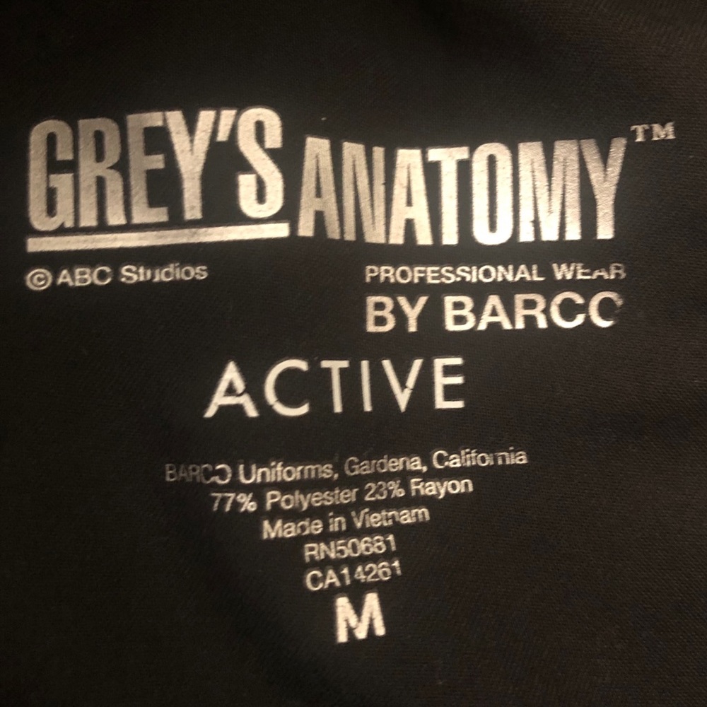 Greys Anatomy Active Scrubs
